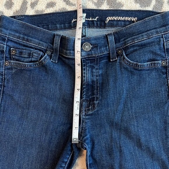 7 For All Mankind Gwenevere Ankle Zip Low Rise Skinny Jean-27 - Picture 11 of 12